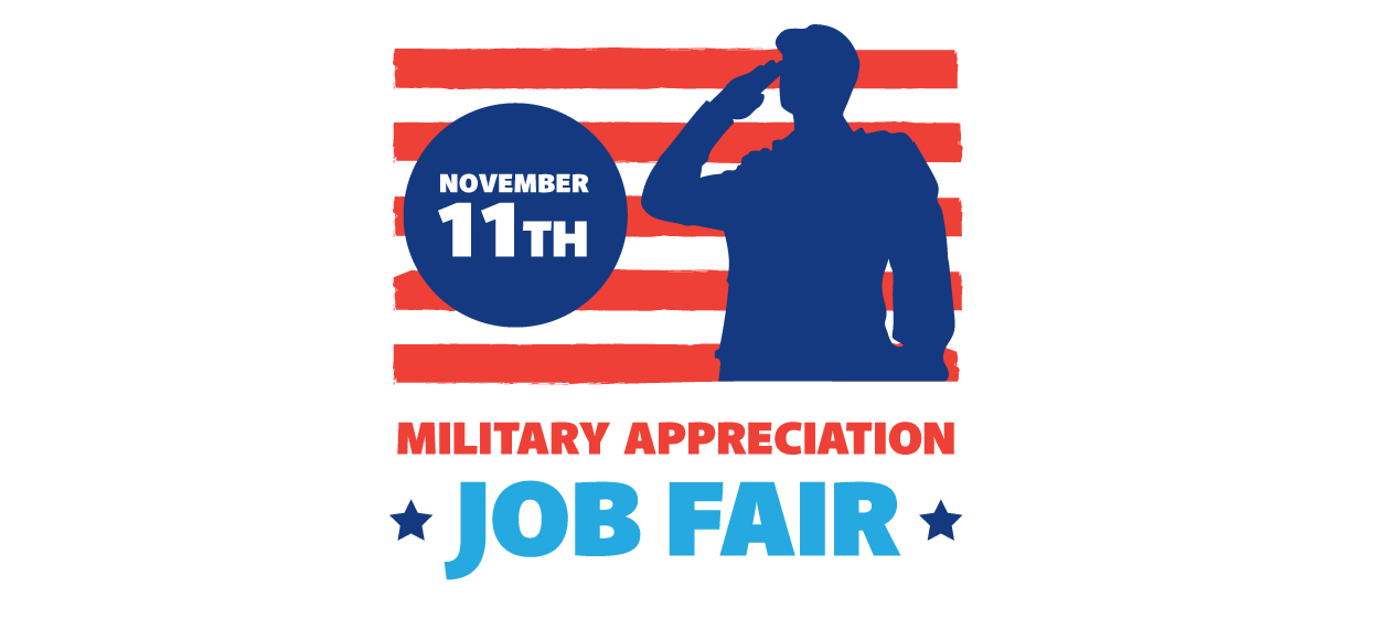 Join Us for Our Military Appreciation Job Fair