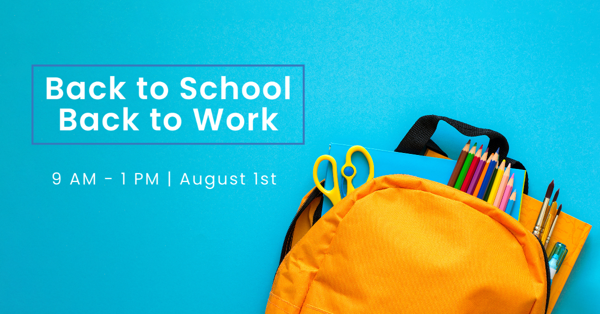 Back to School – Back to Work