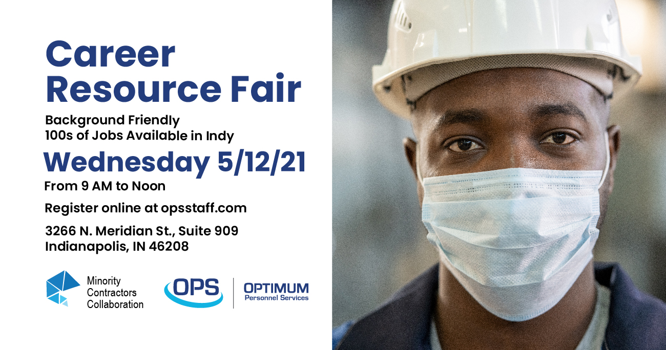 Indianapolis Career Resource Fair – Wednesday 5/12/21